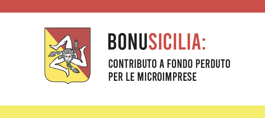 BonuSicilia: il bando della Regione Sicilia per le microimprese