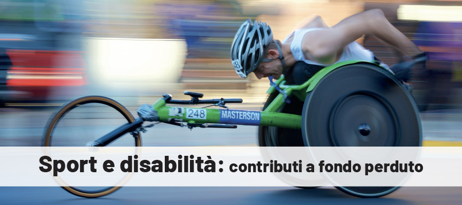 Contributi per avviamento sportivo dei disabili