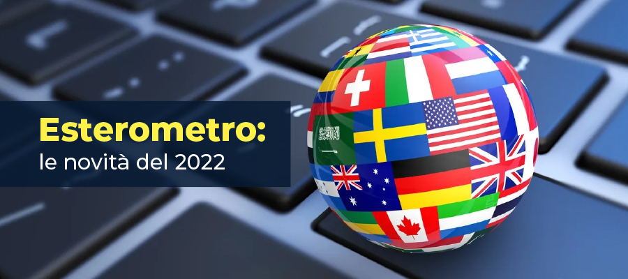 Esterometro: le novità del 2022