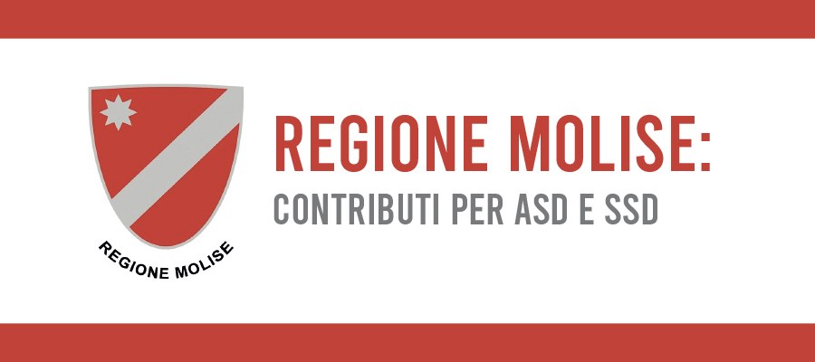 Regione Molise: contributi per ASD e SSD