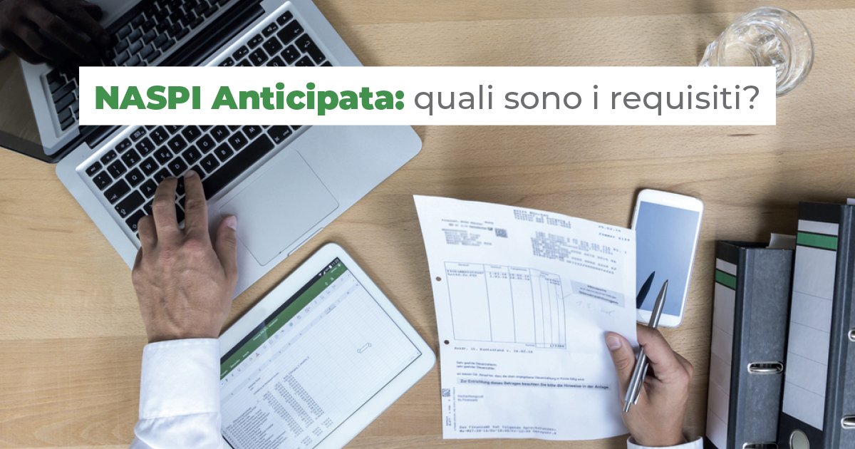 Il Blog di Know How Naspi Anticipata quali sono i requisiti?