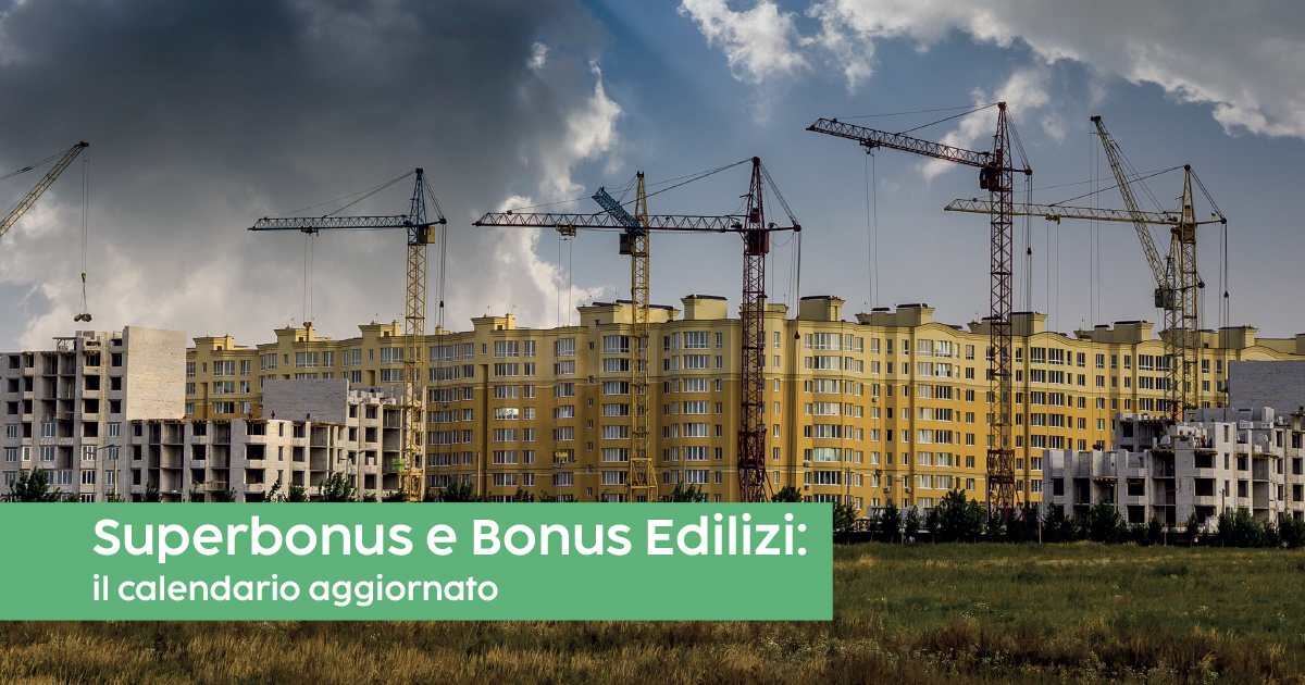 Il Blog Di Know How | Superbonus E Bonus Edilizi: Il Calendario Aggiornato