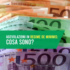 Aiuti alle imprese in regime De Minimis: che cosa vuol dire?