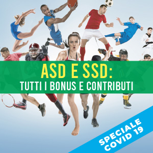 Contributi, bonus e aiuti per ASD/SSD