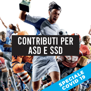 Dal 15 giugno contributi per ASD/SSD