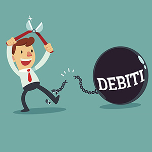 Dall'anno prossimo... più semplice cancellare i propri debiti