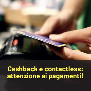 Extra cashback di natale: niente rimborso sui pagamenti contactless