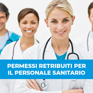 Incremento dei permessi retribuiti per il personale sanitario