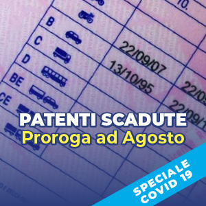 Patenti scadute, proroga ad agosto per il rinnovo. Ma non per tutti